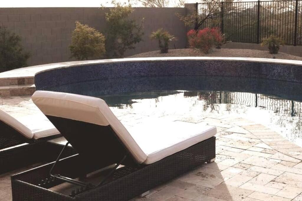 Phoenix Home With Heated Pool, Desert Views & Hot Tub Anthem Exterior foto